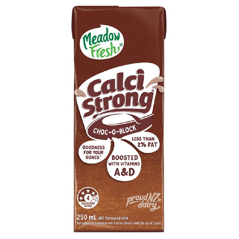Meadow Fresh Calci Strong UHT Choc 250ml