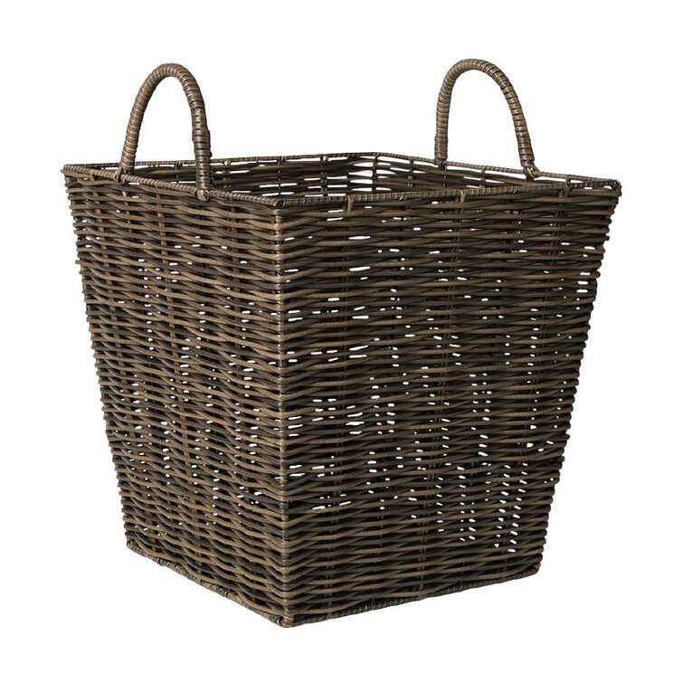 Living & Co Log Basket 45cm Square, , hi-res