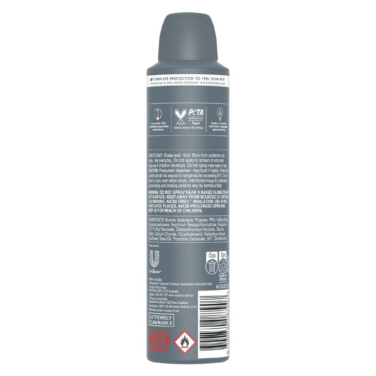 Dove Men's Antiperspirant Advance Invsible Dry 250ml, , hi-res