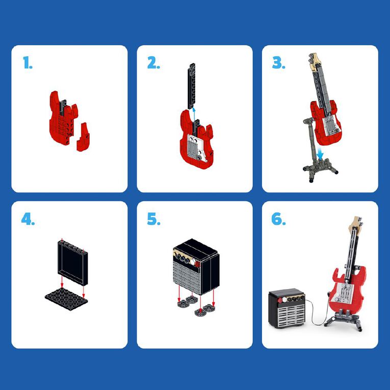 Zuru Max Premium Retro Guitar And Amp Series 2, , hi-res