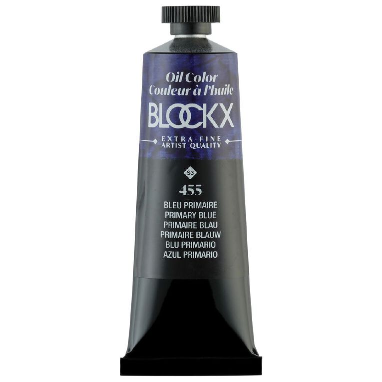 BLOCKX Oil Tube 35ml S3 455 Primary Blue Blue, , hi-res