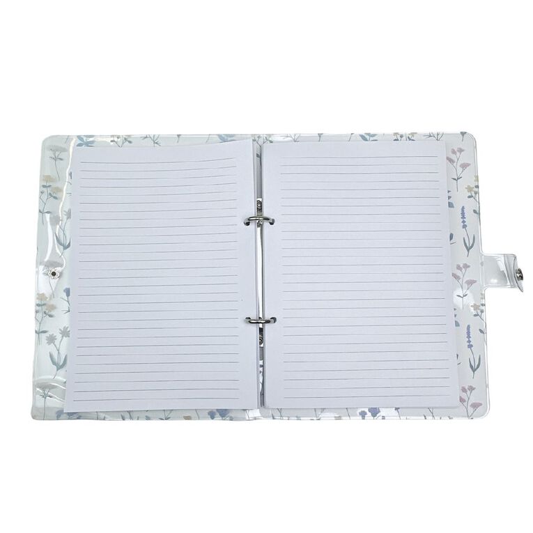 Uniti Stationery Country Calling A5 Pvc Notebook Flower, , hi-res