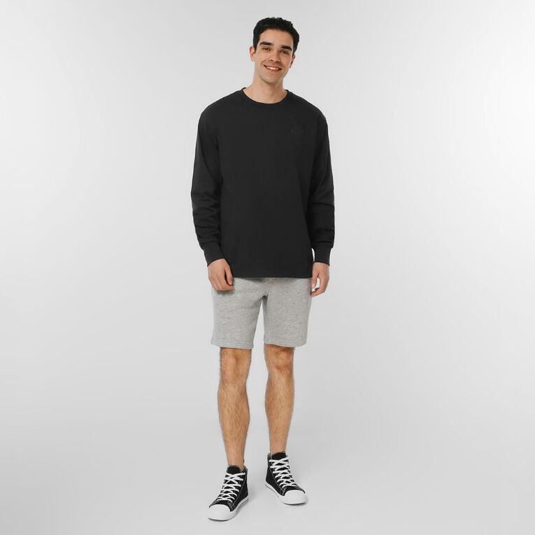 Garage Men's Heavyweight Boxy Tee, Black, hi-res
