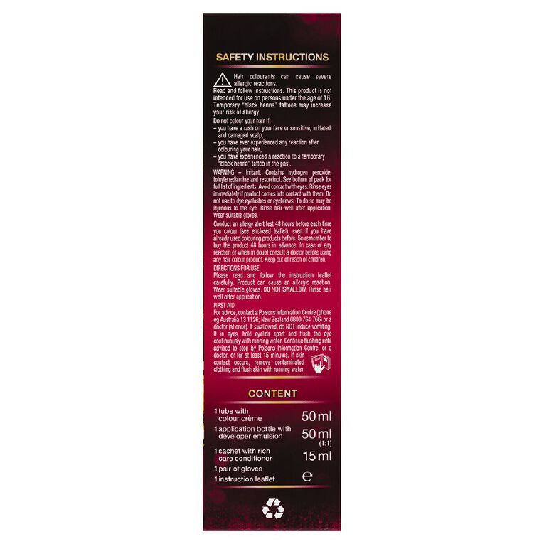 Napro Palette Hair Colour Choc Brown 3-65, , hi-res