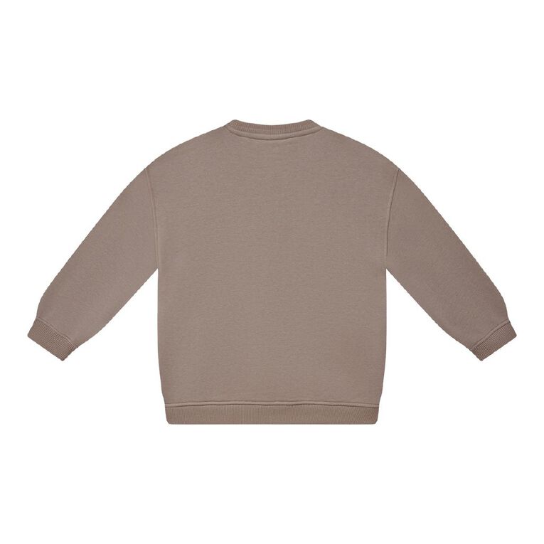 Young Original Cosy Crew Sweat, Brown Light, hi-res