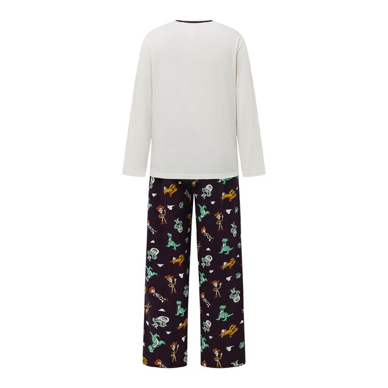 Toy Story Men's Jersey and Flannelette Pyjama Set, Cream, hi-res