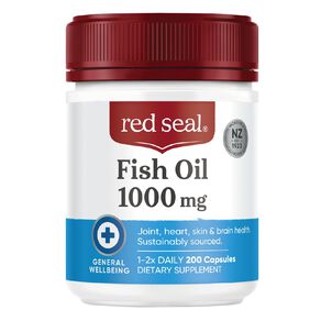 Red Seal Fish Oil 1000mg 200s