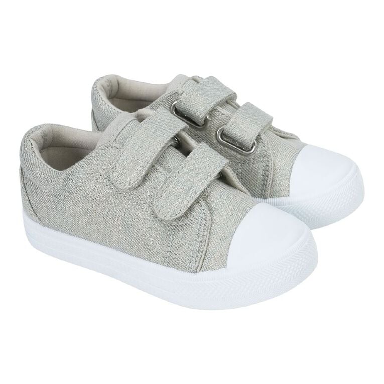 Young Original Junior Kids' Sparkle Sneakers, Sage, hi-res