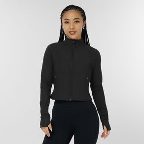 Active Intent Women's Rib Run Zip Sweat