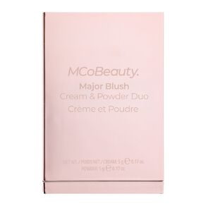 mcobeauty major blush duo - it's so rosy 1 each