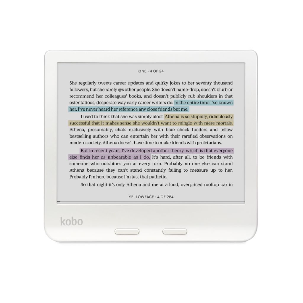 Kobo Libra Colour White White | The Warehouse
