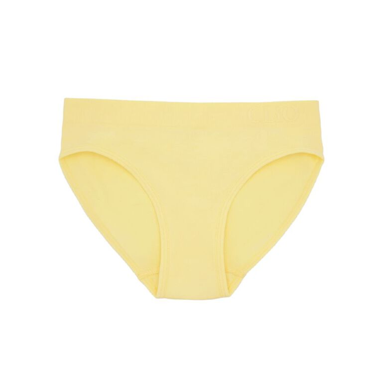 Clio Teen Lemon Seamfree Bikini 2 Pack, Yellow, hi-res