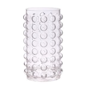 Living & Co Tall Bobble Glass Vase 28cm