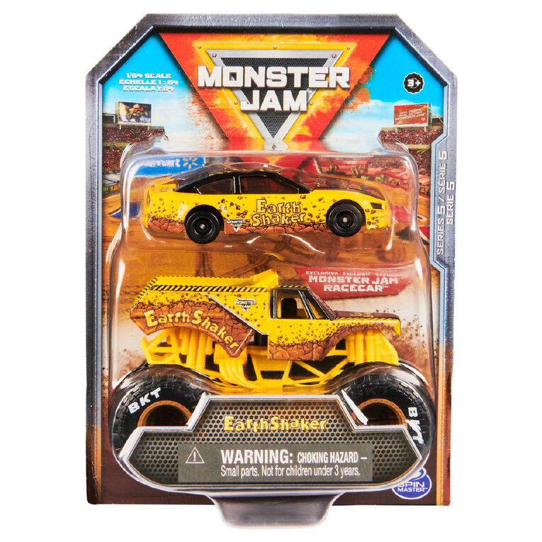 Monster Jam 1:64 Truck and Race Car Assorted, , hi-res