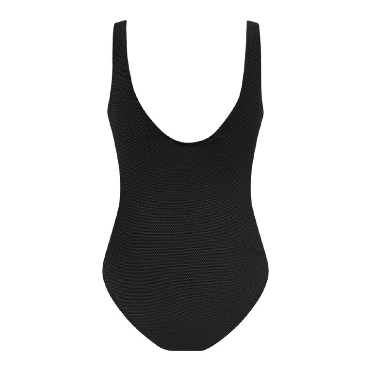 H&H Women's Padded Cup One Piece, Black, hi-res