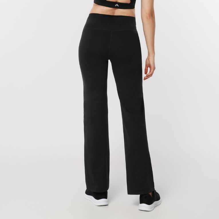 Active Intent Women's Soft Wide Leg Leggings, Black, hi-res