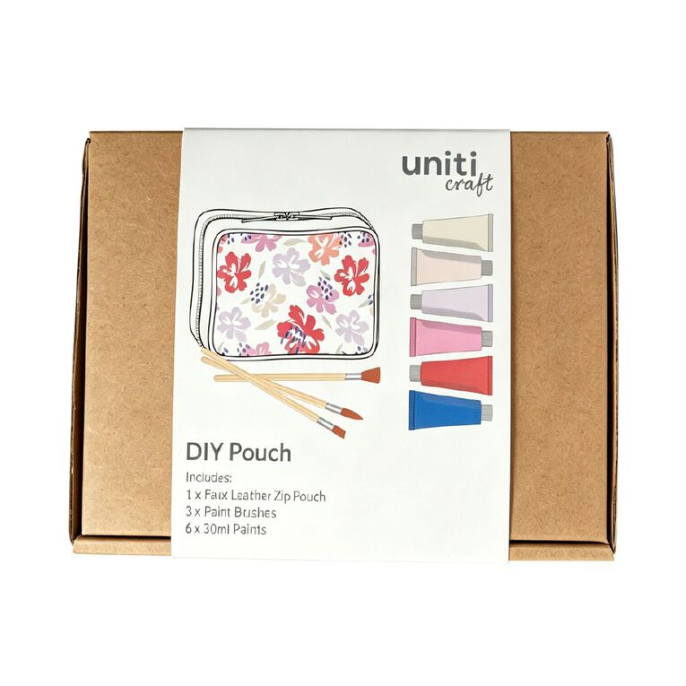 Uniti Craft Adults DIY Pouch, , hi-res