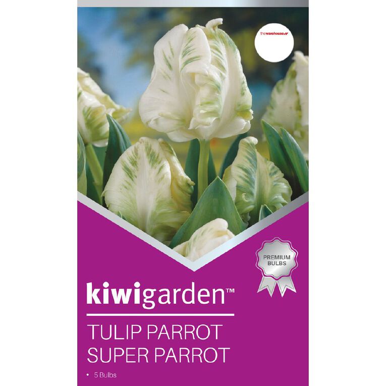 Kiwi Garden Tulip Parrot Super Parrot 5 bulbs, , hi-res