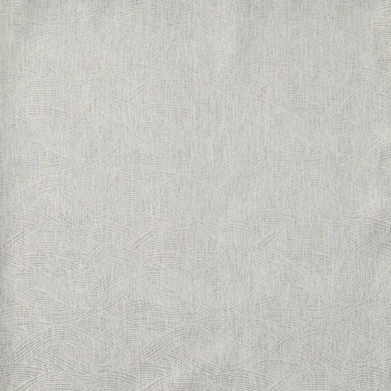 Living & Co Table Cloth Jacquard Wave Grey Mid, , hi-res