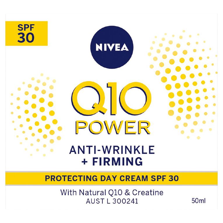 Nivea Q10 Power Anti Wrinkle SPF30+ Day Cream 50ml, , hi-res
