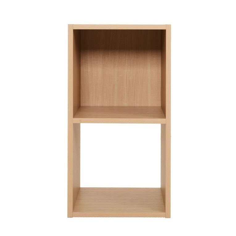Living & Co Mason 2 Cube Storage Oak, , hi-res