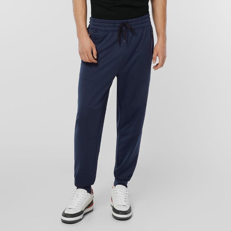 Active Intent Men's Panel Pants, Blue Dark, hi-res