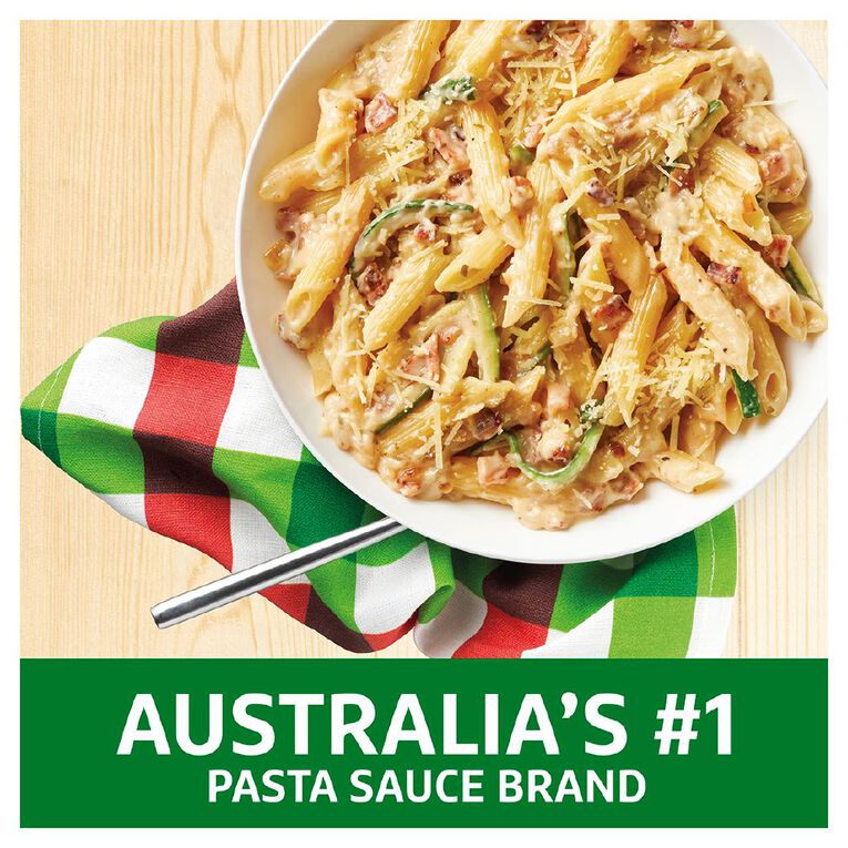 Dolmio Creamy Carbonara Pasta Sauce Jar 490g The Warehouse