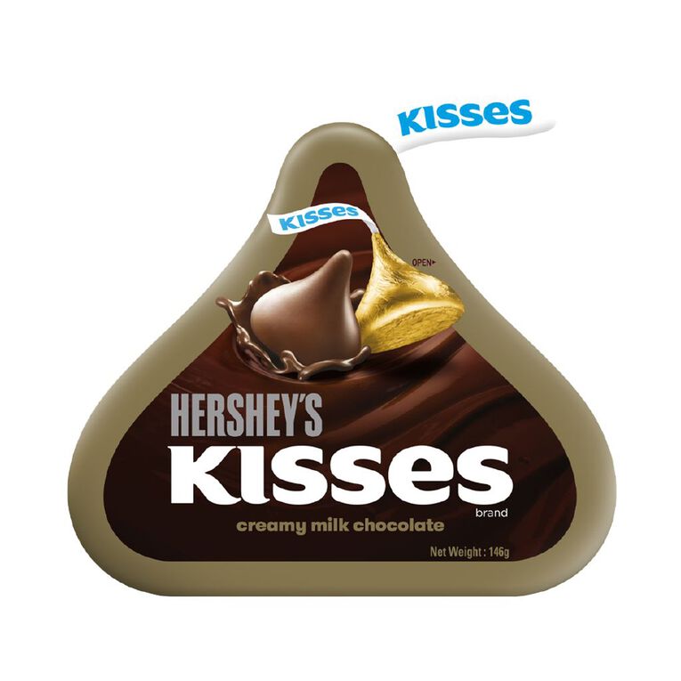 Hershey's Kisses Creamy Milk Gift Pouch 146g, , hi-res