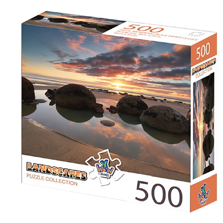 New Zealand Landscapes Puzzle 500 Piece Assorted, , hi-res