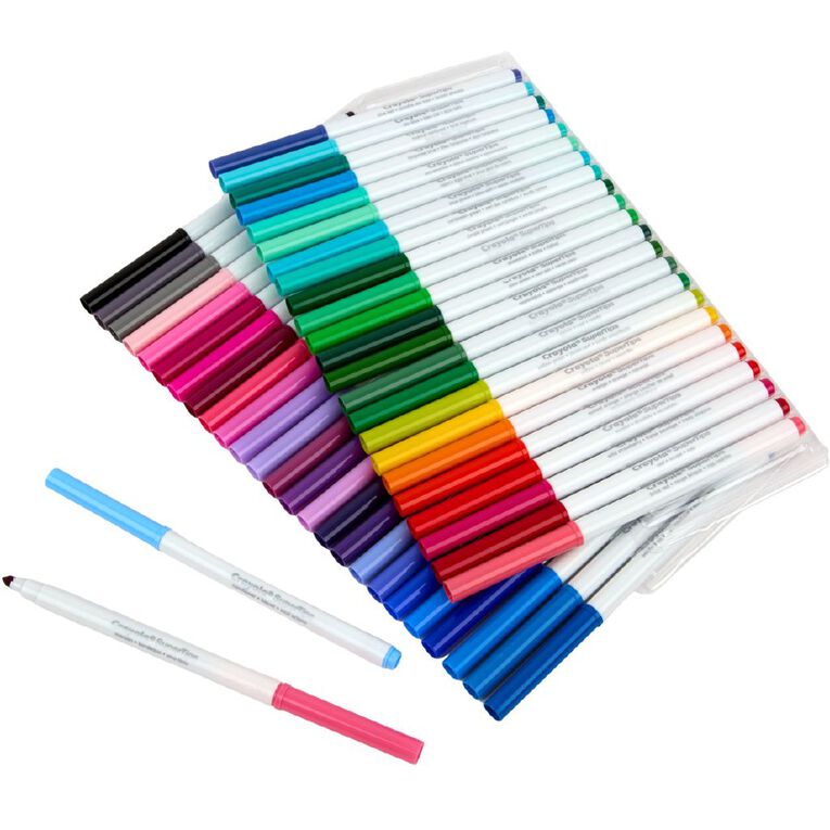 Crayola World's Favourite Colours Supertips 50 Pack, , hi-res