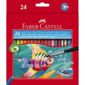 Faber-Castell Watercolour Pencils 24 Pack