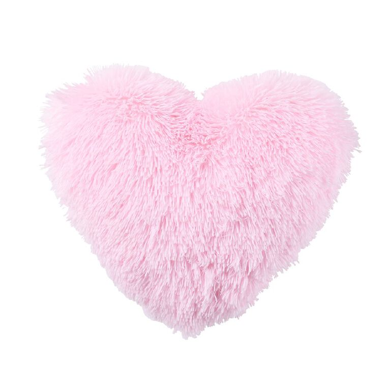 Living & Co Kids Cushion Heart Pink, , hi-res