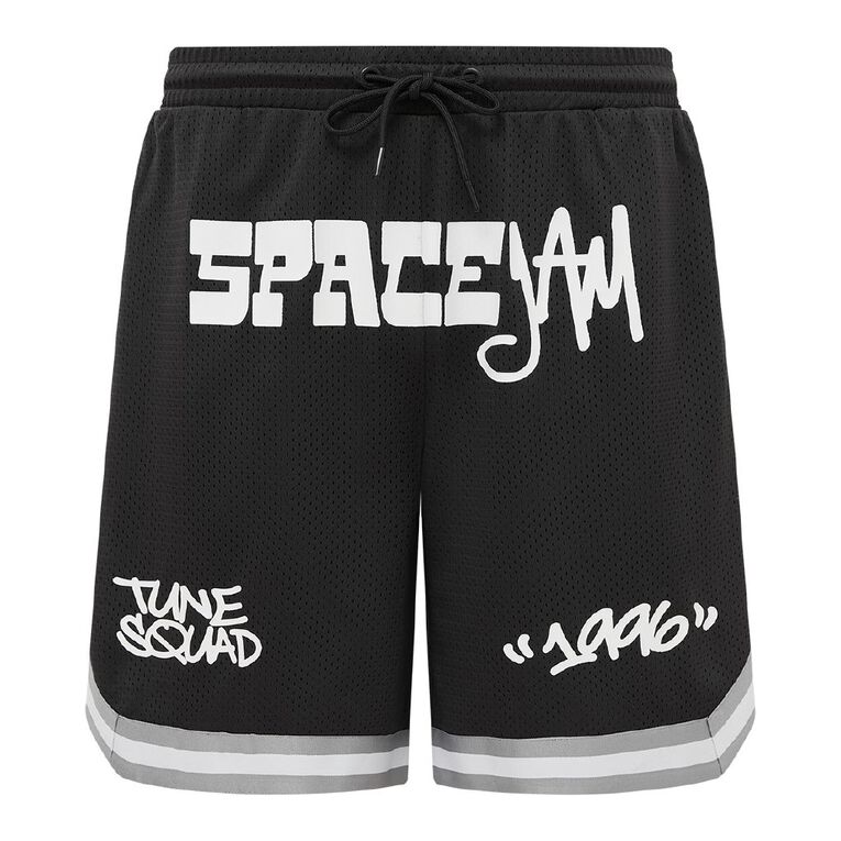 Warner Bros. Men's Basketball Shorts, Black, hi-res