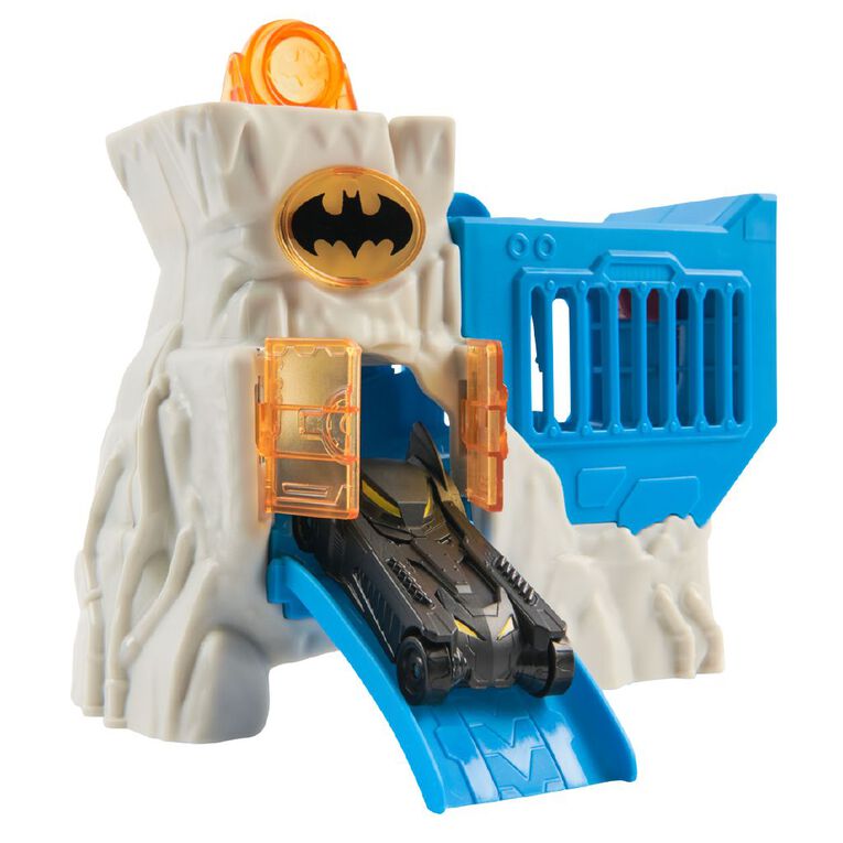 Batman Batcave Mini Playset A with Mini Batmobile, , hi-res