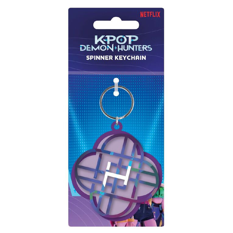 KPop Demon Hunters Spinner Keychain, , hi-res