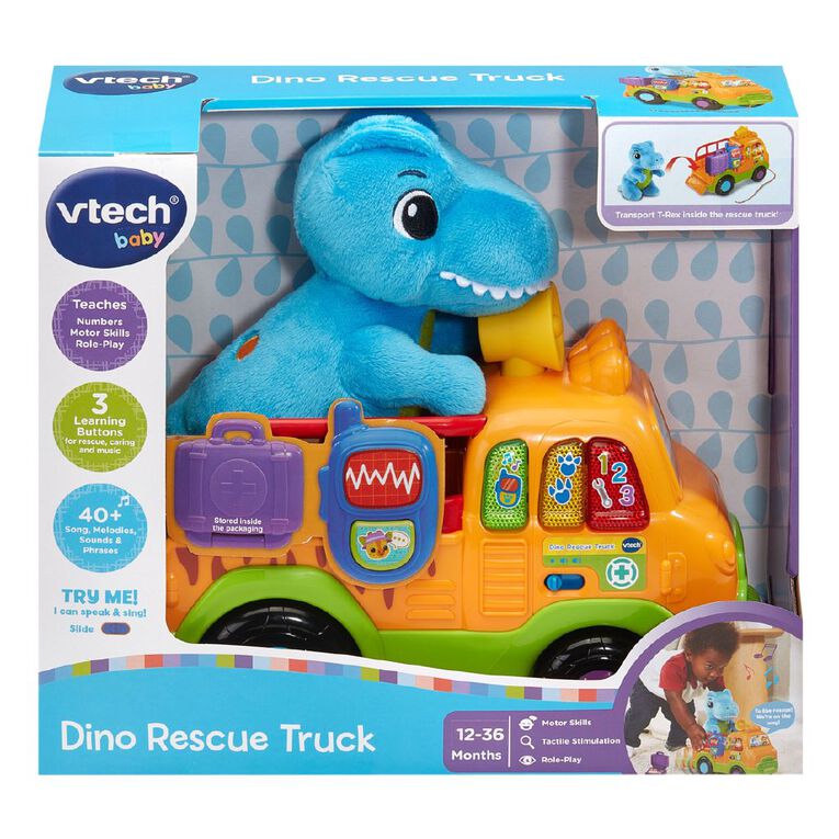 Vtech Dino Rescue Truck, , hi-res