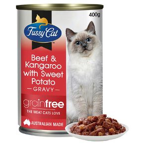 Fussy Cat Grain-Free Beef & Kangaroo with Sweet Potato 400g