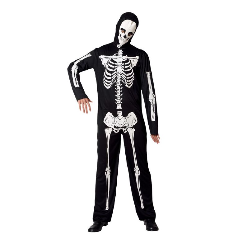 Scarehouse Glow-In-The-Dark Skeleton Costume S-M, , hi-res