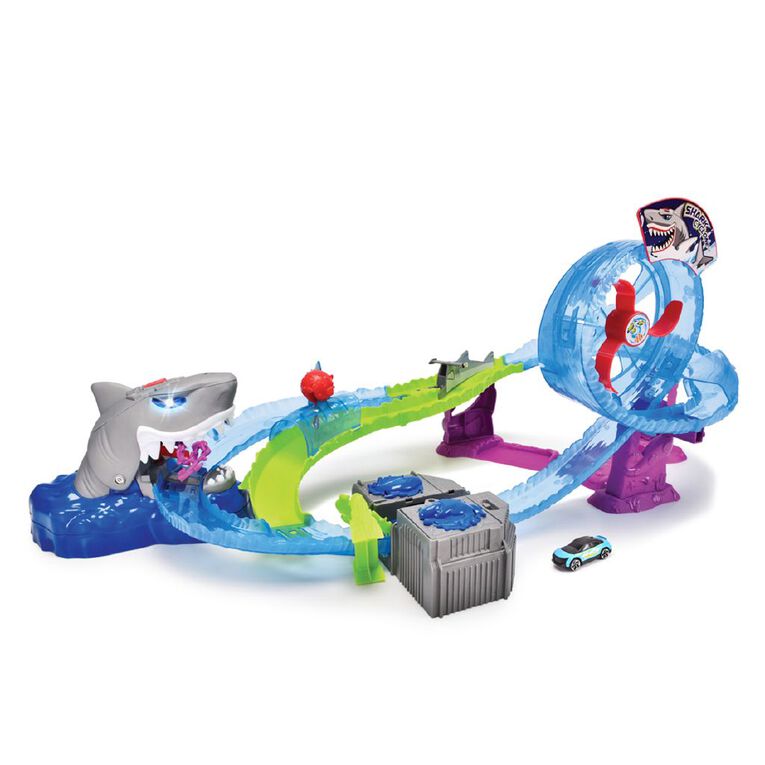 White Shark Track Set Light & Sound, , hi-res