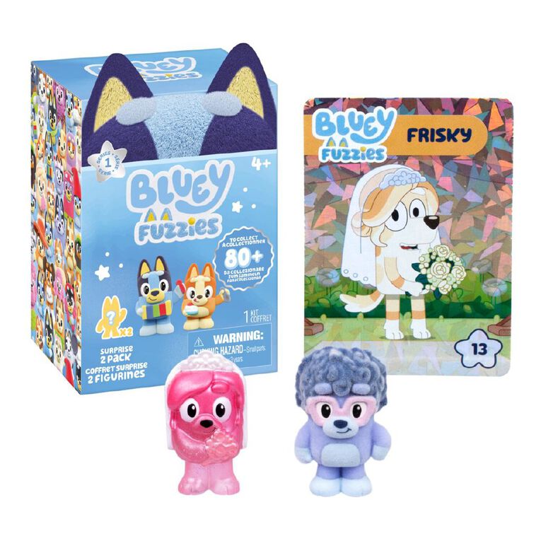 Bluey Fuzzies 2 Pack Series 15 Assorted, , hi-res