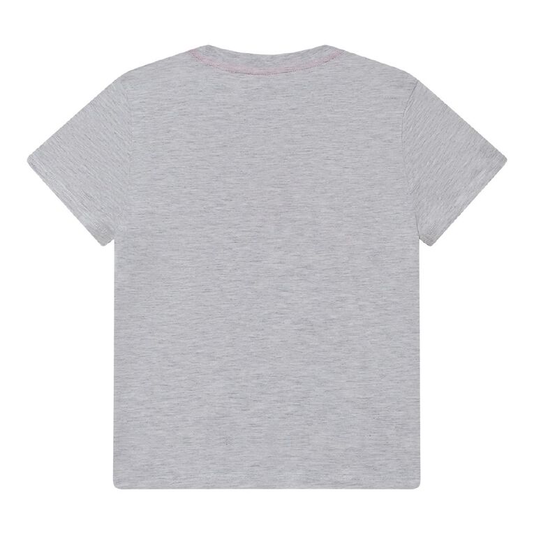 Young Original Short Sleeve Print Tee, Grey Light, hi-res