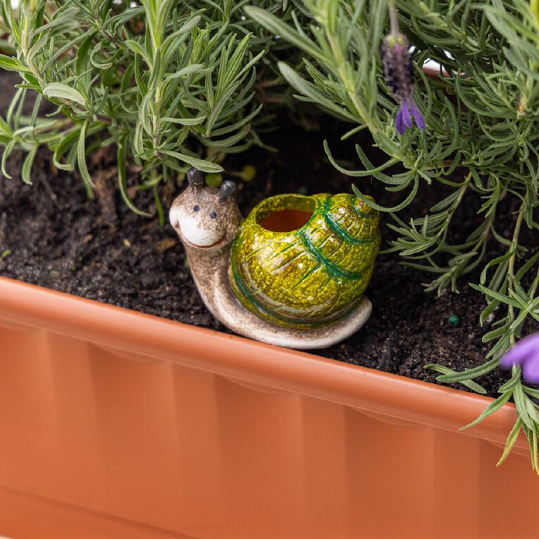 Northcote Pottery Snail Self Watering Stake, , hi-res