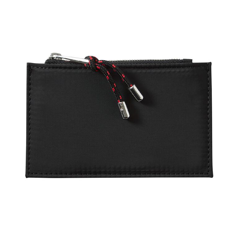 H&H Men's Zip Wallet, Black, hi-res