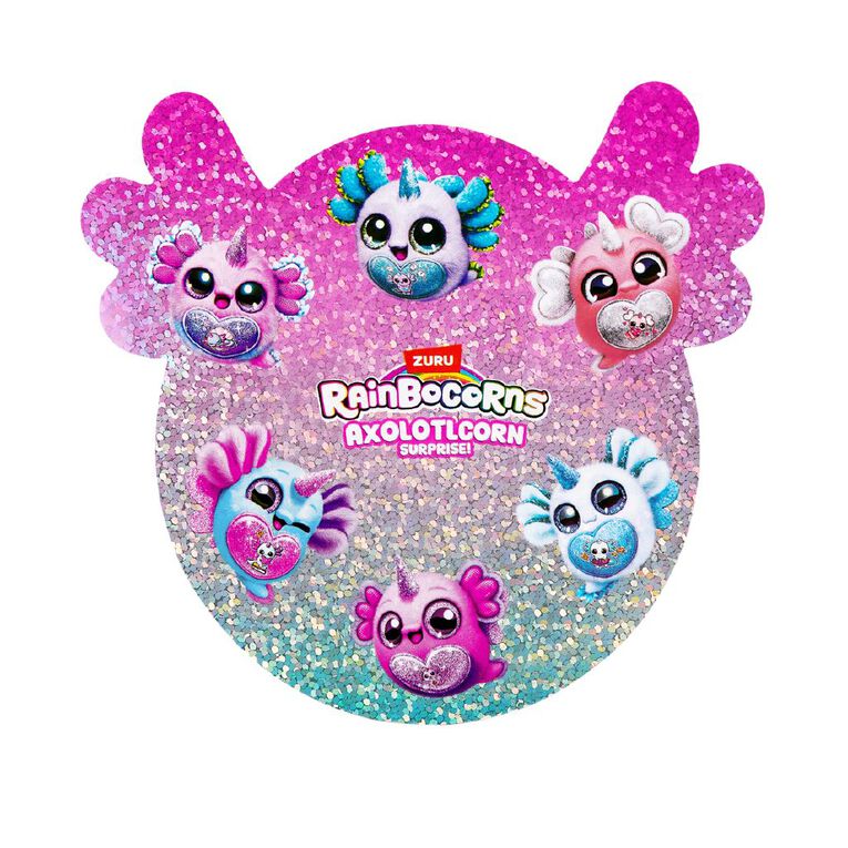 Zuru Rainbocorns Sparkle Heart Surprise Series 1 Axolotlcorn Assorted, , hi-res