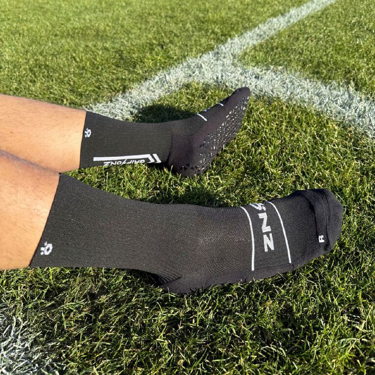 ONZ Grip Socks Black Medium, , hi-res