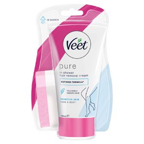 Veet In Shower Hair Removal Cream 150ml