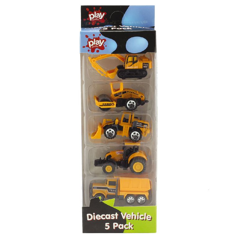 Play Studio Die-Cast Freewheel Car - 5 Piece Assorted, , hi-res