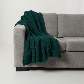 Living & Co Teddy Throw 127cm x 152cm