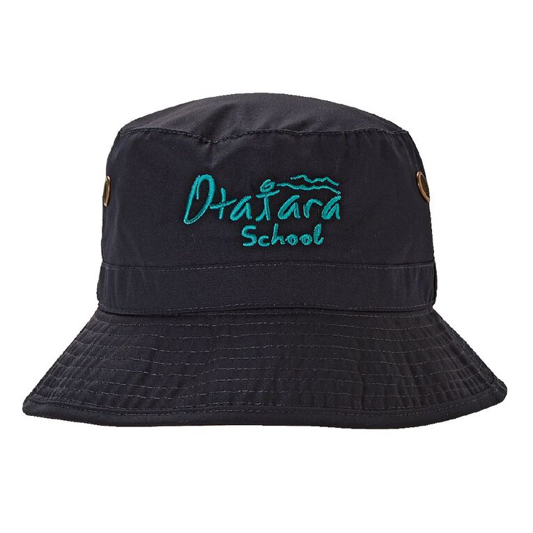 Schooltex Otatara School Bucket Hat with Embroidery, Navy, hi-res