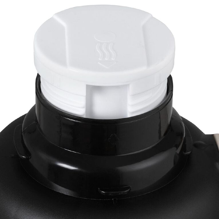 Thermos Eclipse Vacuum Flask Black Black The Warehouse